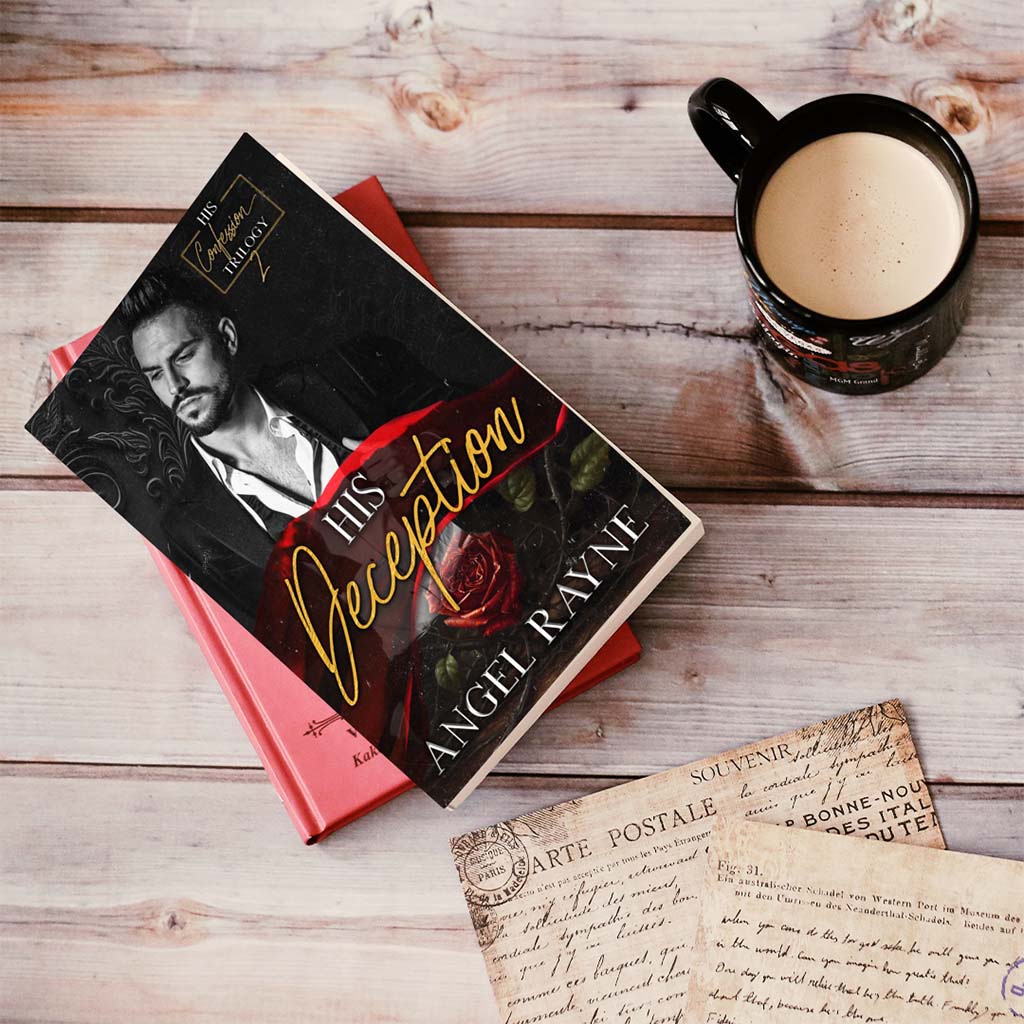 his deception book cover, dark mafia romance