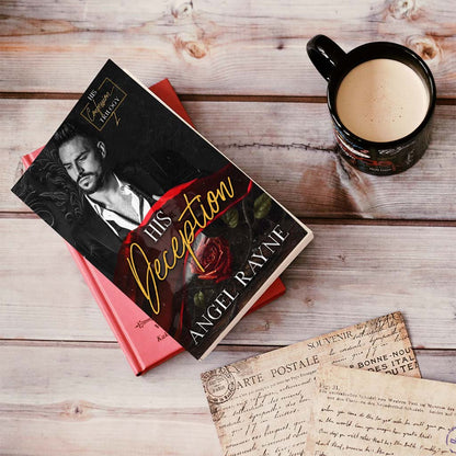 his deception book cover, dark mafia romance