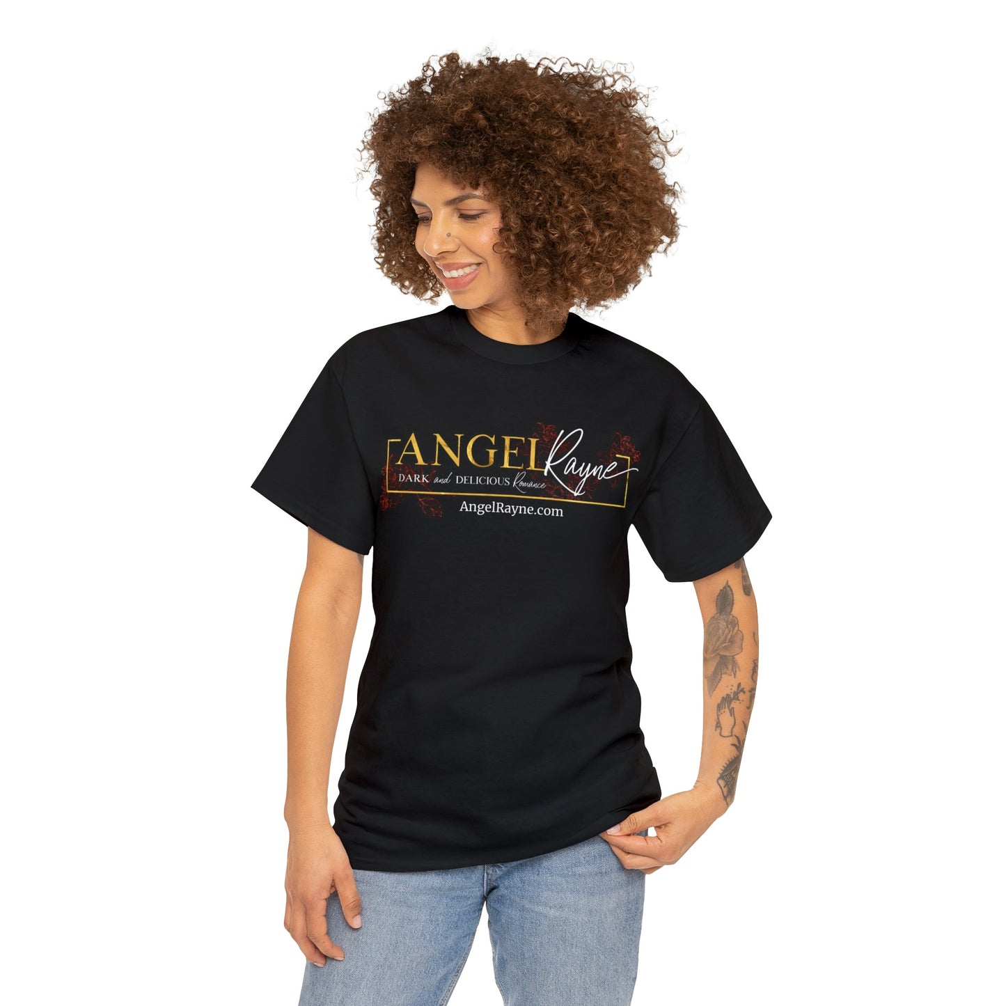 Angel Rayne Logo T-Shirt - Dark Mafia Romance for Adults