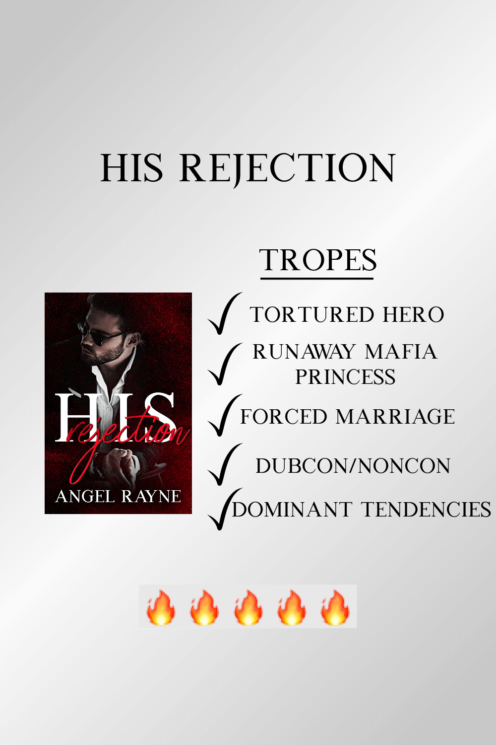His Rejection - His Proposal Trilogy Book 2 (EBOOK) - Dark Mafia Romance